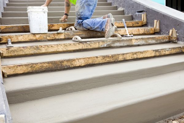 Concrete Steps Pouring in Grand Junction