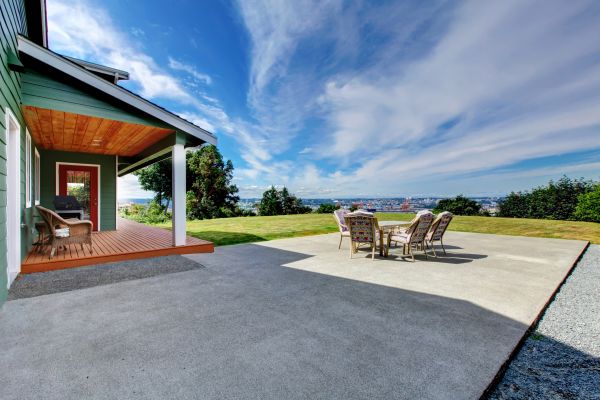 Backyard Concrete Paving in Grand Junction