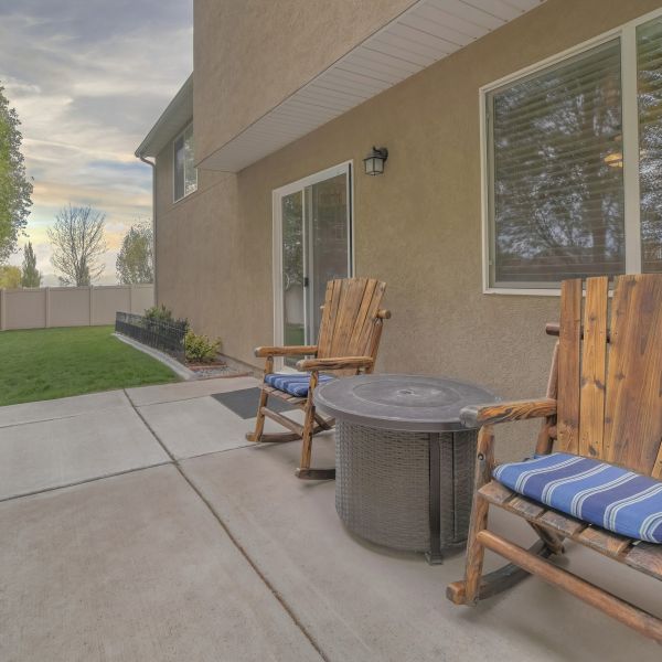 Backyard Slab Construction in Grand Junction