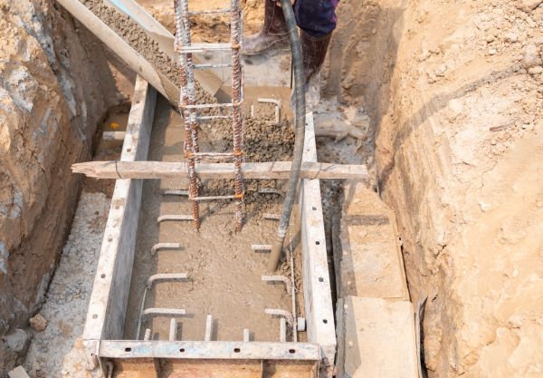 Cement Foundation Pouring in Grand Junction