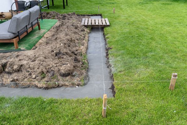 Cement Footer Installation in Grand Junction