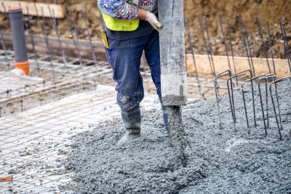 Cabin Foundation Pouring in Grand Junction
